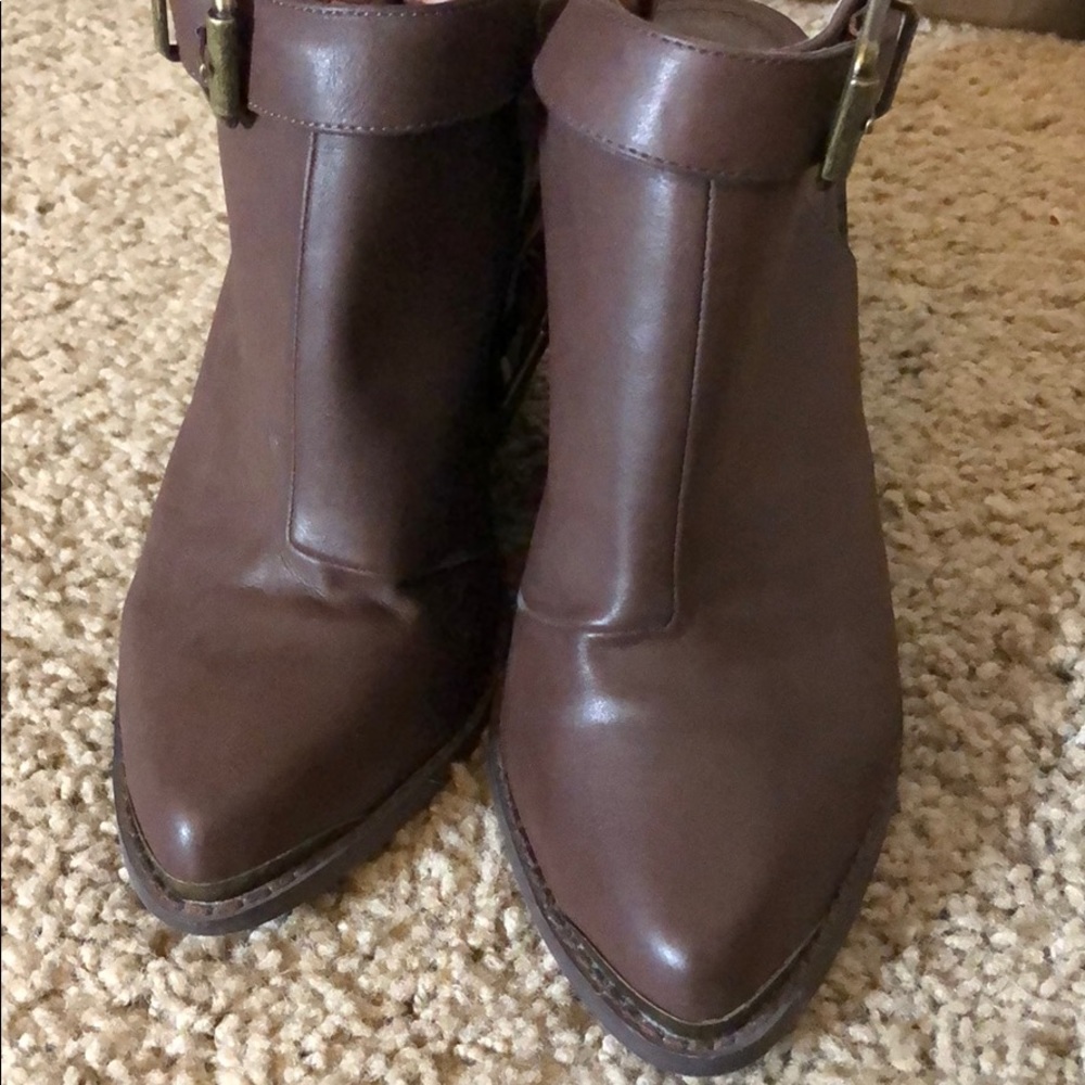 Leather Booties - Picture 2 of 4